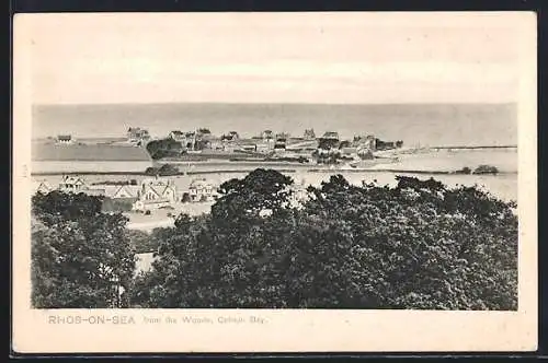 AK Rhos-on-Sea, Panorama from the Woods, Colwyn Bay
