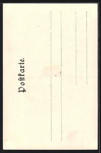 AK E. Humperdinck Hänsel und Gretel, I.: Ach, käm doch die Mutter nun endlich nach Haus!