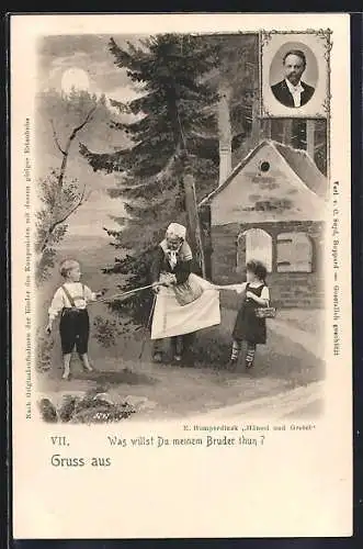AK E. Humperdinck Hänsel und Gretel