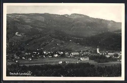 AK Deutsch-Landsberg, Ortspanorama
