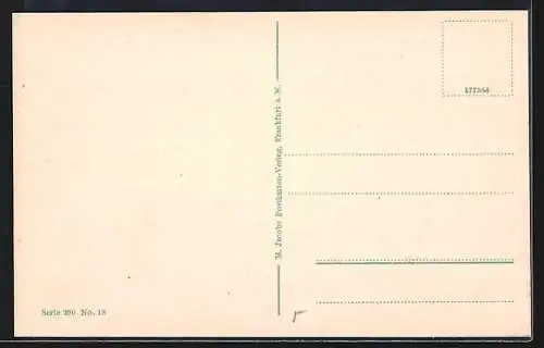 AK Mainz, Rheinstrasse und eiserner Turm, Strassenbahn