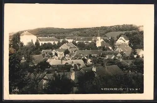 AK Kreuzstetten /N. D., Blick über Niederkreuzstetten