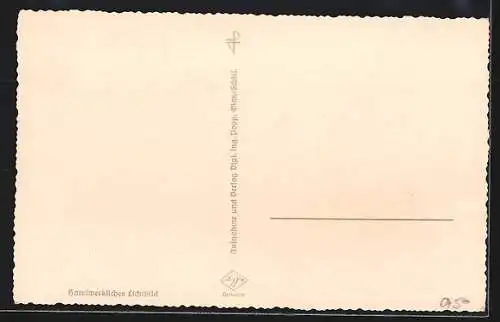 AK Bad Landeck, Totalansicht mit Glatzer Schneeberg