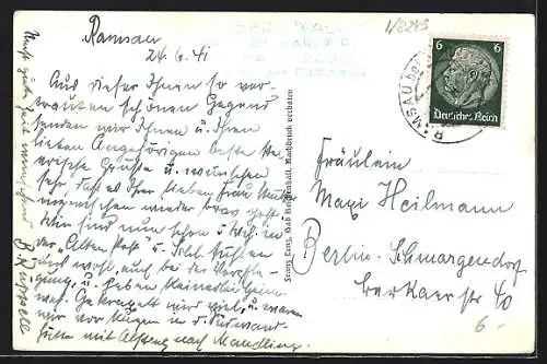 AK Ramsau, der Gasthof Karlwirt