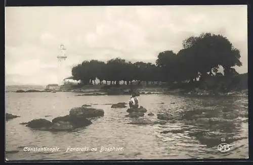 AK Constantinople, Fanaraki au Bosphore, Leuchtturm