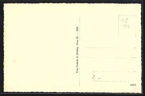 AK Arbesbach, Gesamtansicht mit Blick auf die Ruine