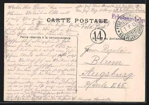 AK Lille, Strassenbahn, Boulevard-Lille-Roubaix-Tourcoing