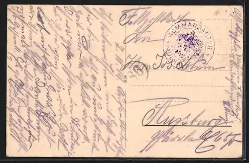 AK Mülhausen i. E., Bollwerk, Strassenbahn