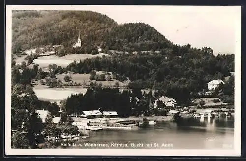AK Reifnitz am Wörthersee, Bucht mit St. Anna