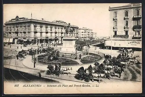 AK Alexandria, Mehmet-Ali Place and French garden