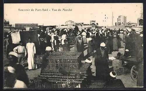 AK Port-Said, Vue du Marche