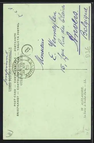 AK Alexandria, Statue Nubar Pacha