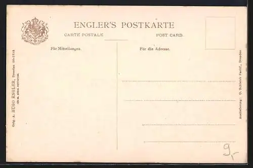 AK Zinnwald /Sächs. Erzgebirge, Gasthof zum Sächs. Reiter
