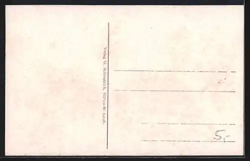 AK Thurm i. Mülsengrund, Strassenpartie mit Blick zur Kirche