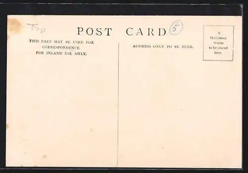 AK Passagierschiff RMS Durham Castle vor der Küste, Union Castle Line