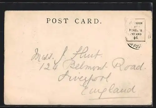 AK Union-Castle Line, Royal Mail Streamer Briton, Passagierschiff