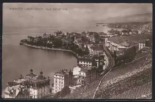 AK Territet-Montreux, Vue générale