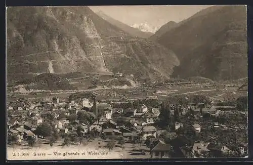 AK Sierre, Vue générale et Weisshorn
