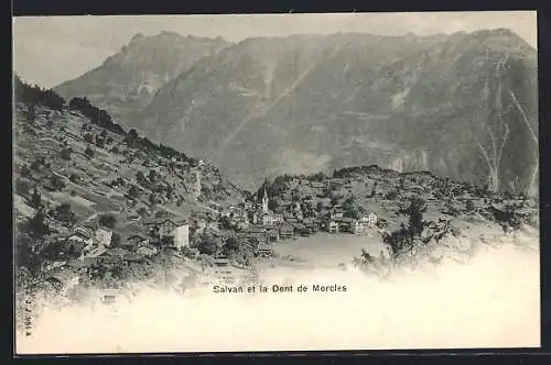 AK Salvan, Panorama et la Dent de Morcles