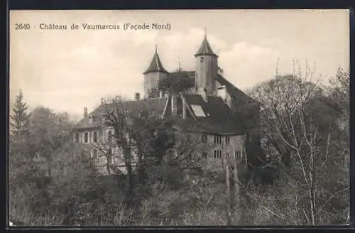 AK Vaumarcus, Le Chateau, Facade Nord