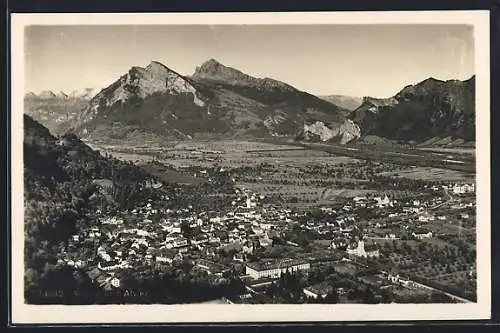 AK Ragaz, Totalansicht mit Alvier