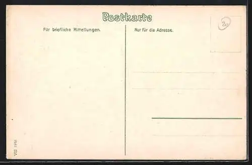 AK Bad Säckingen, Partie am Trompeter-Schloss