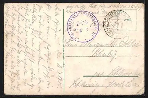 AK Mülhausen i. Els., Eingang in die Stadt mit Strassenbahn