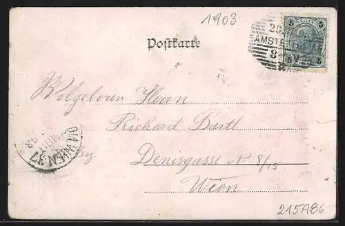 AK Zeillern, Reconvalescentenheim, Hof und Aussenansicht