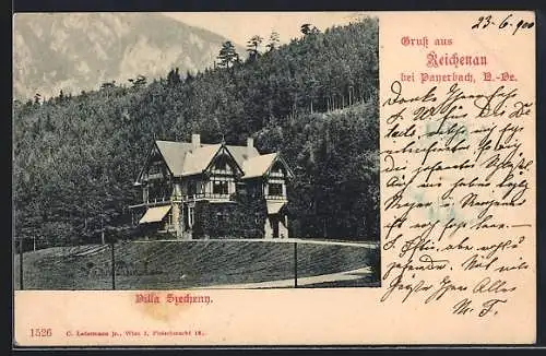 AK Reichenau, Villa Szecheny