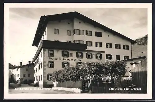 AK St. Anton a. A., Gasthof Schwarzer Adler