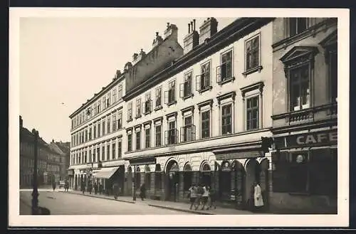 AK Wien, Franz Schuberts Sterbehaus, Kettenbrückeng. 6
