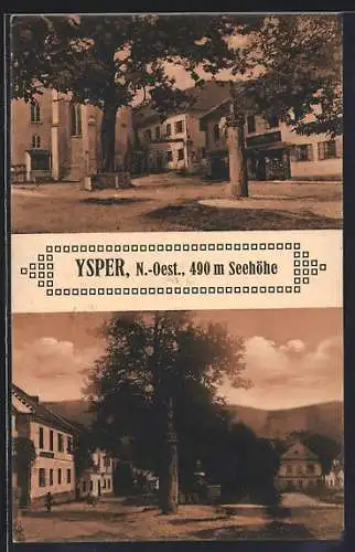 AK Ysper, Partie am Hauptplatz