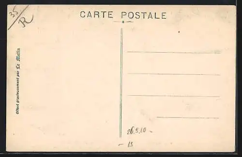 AK Raid Hippique des Officiers de seconde ligne, Le Colonel Dollfus préside la Comission de réception du Secteur Ouest