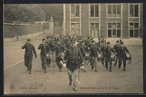 AK Armée Belge, Corps du 8e Ligne