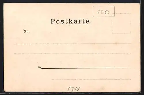 AK Morschheim, Totalansicht, Hauptstrasse