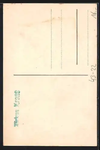 AK Ostfriesische Riesin Mariedl, 2,30 Mtr. gross