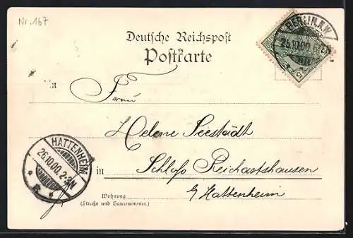 AK Berlin-Charlottenburg, Kaiser Wilhelm-Gedächtniskirche und Tauentzienstrasse