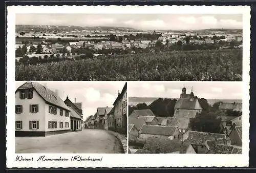 AK Mommenheim, Mehrfachansichten der Ortschaft