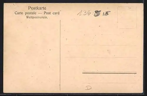 AK Dresden, Ehren-Comp. v. I. Leib-Gren.-Regt. Nr. 100 im Schlosshof