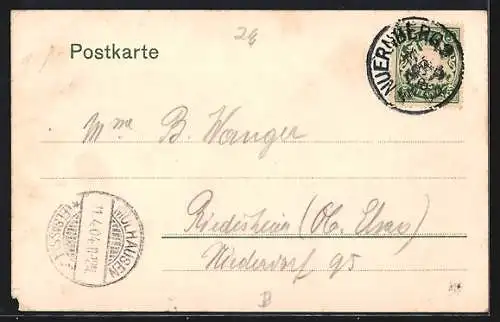 AK Nürnberg, Königsstrasse mit Lorenzkirche und Strassenbahn