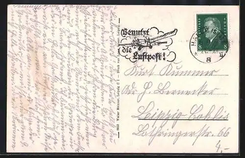 AK Halle a. S., Burg Giebichenstien in alter Zeit