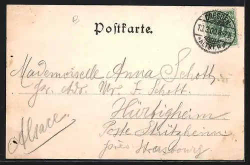 AK Dresden, Pirnaischer Platz mit König Johannstrasse und Strassenbahn