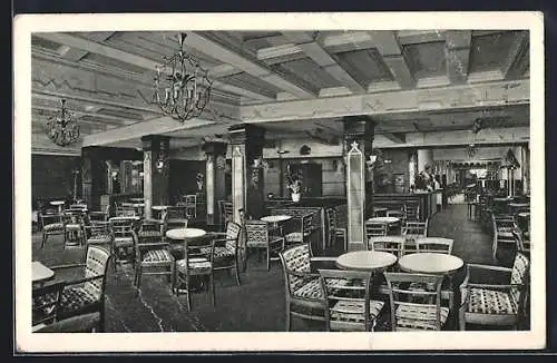 AK Chemnitz, Café Michaelis, Innenansicht