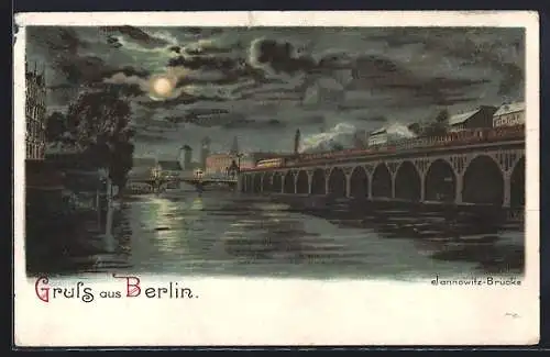 Lithographie Berlin, Jannowitzbrücke