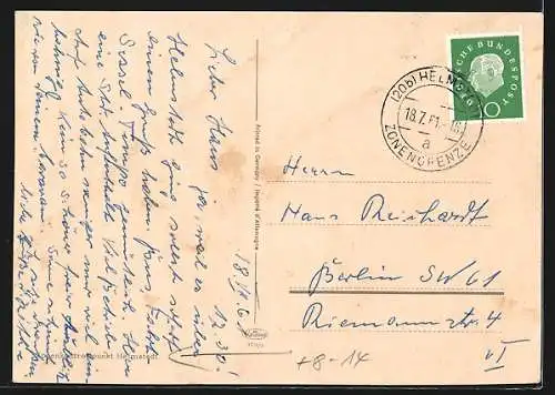 AK Helmstedt, Zonenkontrollpunkt, Grenze