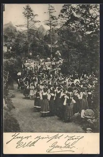 AK Ötigheim /Baden, Volksschauspiel Wilhelm Tell