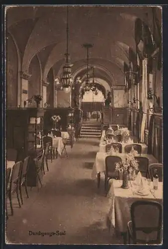 AK Berlin, Weinstuben Kempinski, Durchgangssaal