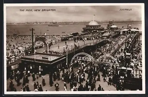 AK Brighton, New Brighton, The Pier