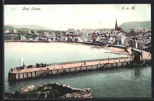 AK Peel Town /I. o. M., Bird`s Eye View