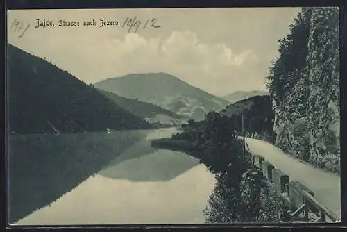 AK Jajce, Strasse nach Jezero